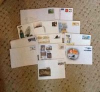 Briefumschläge mit Briefmarken für Sammler, neu Schleswig-Holstein - Tetenhusen Vorschau