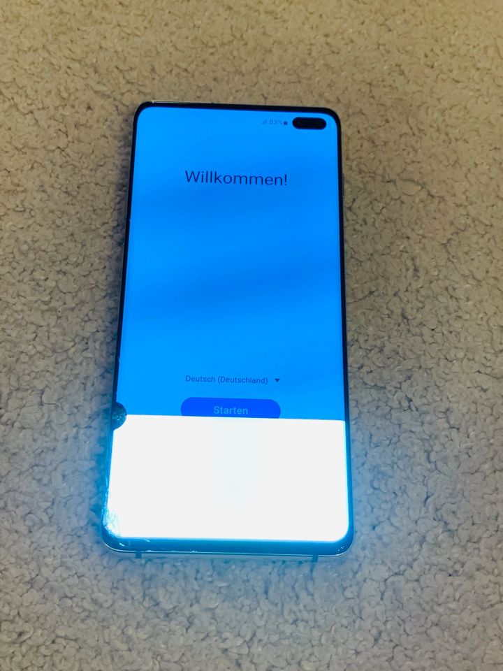 Original Samsung S 10 plus Duos Handy weiß 128GB in Elze