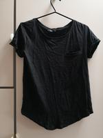 T-Shirt schwarz Basic Tasche XS 34 Dresden - Neustadt Vorschau