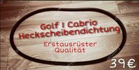 VW Golf 1 Cabrio Heckscheibendichtung *Erstausrüster Qualität * Niedersachsen - Hohenhameln Vorschau