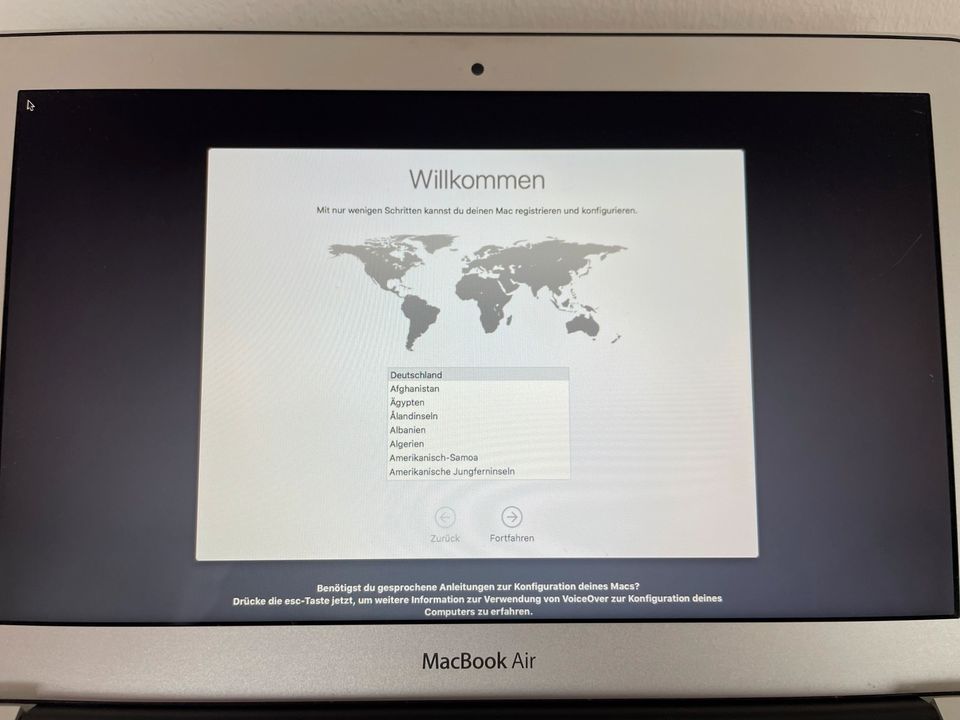 MacBook Air (11“, Mitte 2011) in Hamburg