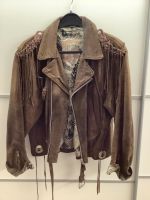 Bikerjacke, Lederjacke braun Größe 48 München - Hadern Vorschau