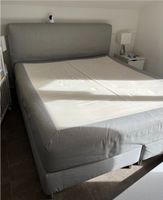 IKEA Mjölvik Boxspringbett 180x200cm hellgrau Bayern - Kiefersfelden Vorschau