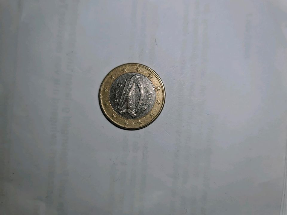 1 euro Münze Eire - Jahr: 2002 in München