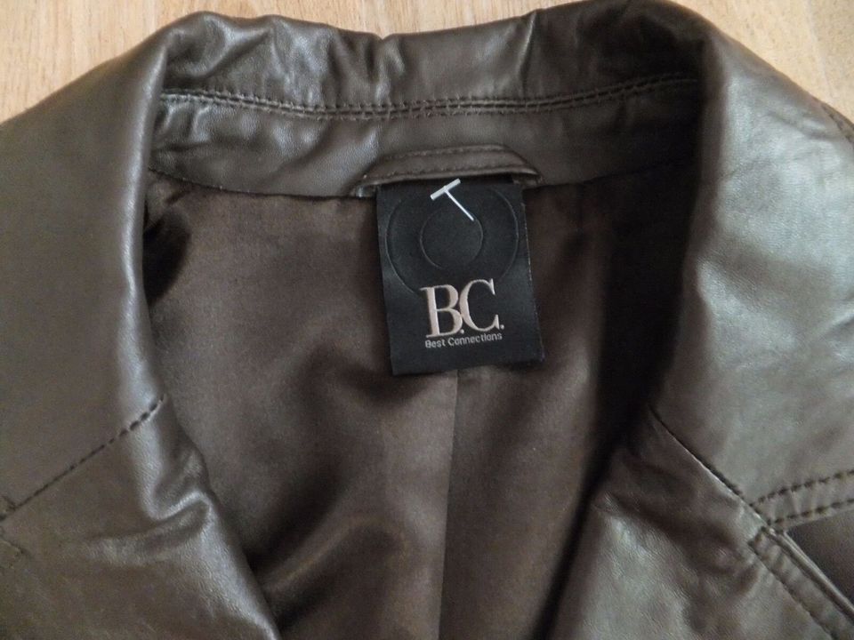 Best Connections Damen Lederjacke Blazer Echtleder Braun Gr.40 in Hannover