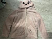 hellrosa Teddyjacke mit Katzenkapuze H&M Gr. 134/140 Essen - Stoppenberg Vorschau