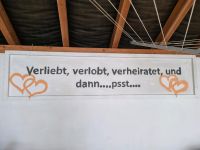 Dekoschild Hochzeitsdeko Banner aus Holz Baden-Württemberg - Laupheim Vorschau