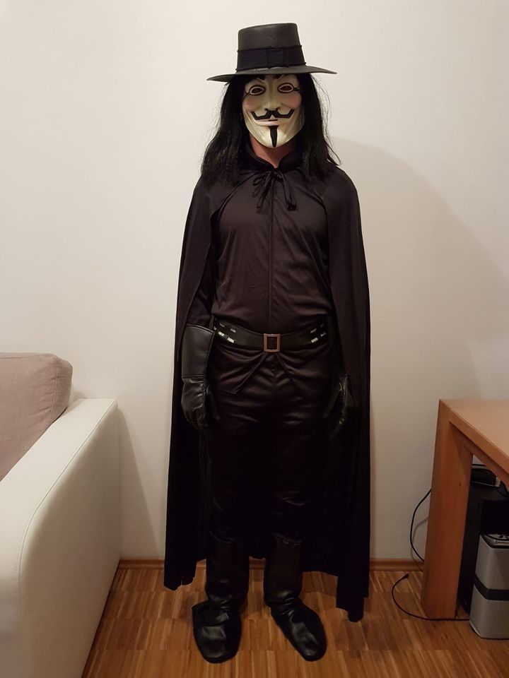 Guy Fawkes Kostüm; Vendetta Kostüm in Ludwigshafen