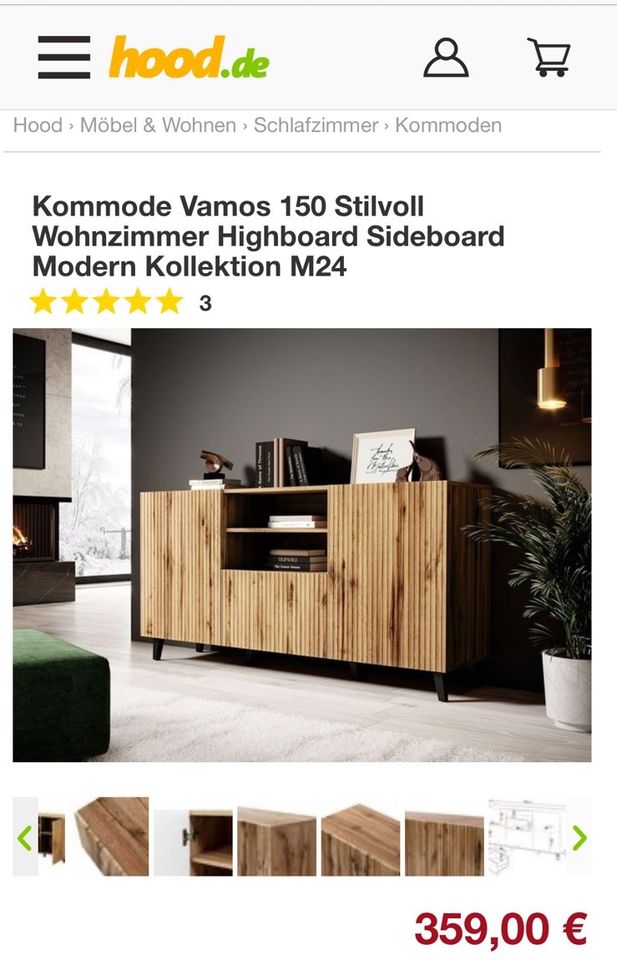 Kommode Holzoptik NEU in Koblenz