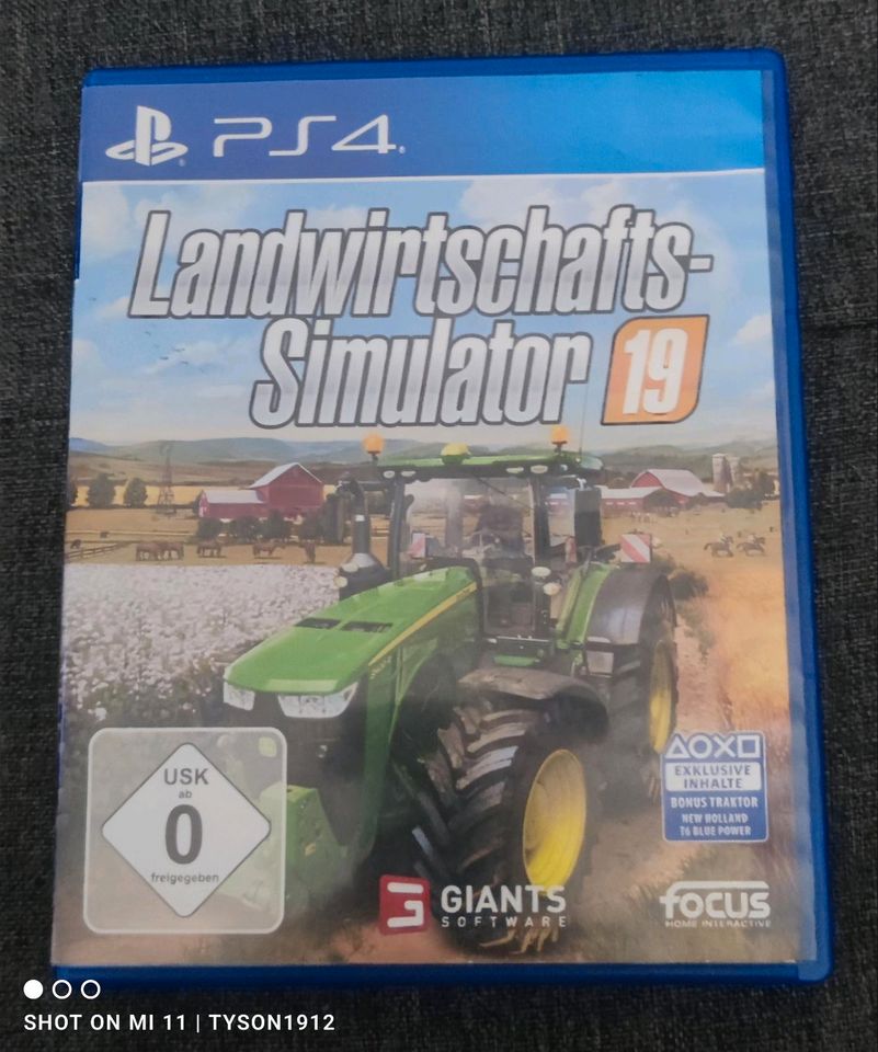 Landwirtschaft Simulator 19 PS4*guter*Zustand in Seelze