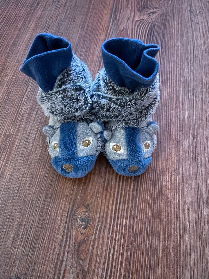 Sterntaler Teddy Schuhe in Würselen