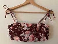 H&M Bikini Oberteil Neu Gr 38/M braun Blumen Kr. Altötting - Burghausen Vorschau