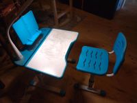 Kinderschreibtisch und Stuhl, höhenverstellbar mit Lampe Rheinland-Pfalz - Lissendorf Vorschau