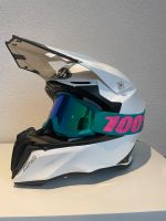 Airoh Helm Enduro 100% Cross Brille verspiegelt Accuri Passion Hessen - Angelburg Vorschau