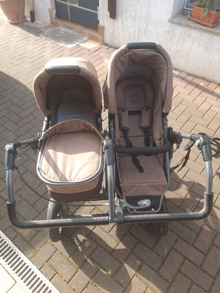 TFK Duo Kinderwagen mit Buggy-Funktion inklusive Zubehör in Cottbus