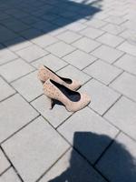 Beige High Heels mit Glitzer – Größe 40 Bayern - Ingolstadt Vorschau