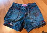 Jeans Short / kurze Hose, Gr. 98 mit Glitzersteinchen, wie NEU Bayern - Sulzberg Vorschau