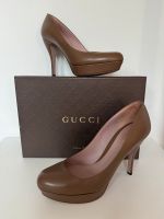 Gucci Pumps Charlotte braun mocca Nappa Leder Gr 38 Eimsbüttel - Hamburg Stellingen Vorschau