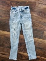 Skinny Destroyed Jeans Hose Gr. 128 Baden-Württemberg - Horgenzell Vorschau