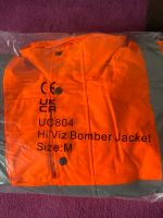 Bomber/Arbeitsjacke in Orange mit Reflektion Gr.M Duisburg - Rheinhausen Vorschau