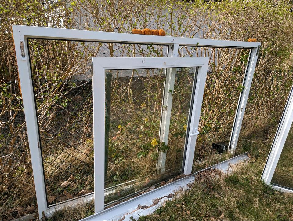 Doppelfenster zweifach verglast. 215x135cm in Kirchberg