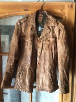 Gipsy Damen Sommer Lederjacke Gr L cognac braun used vintage Nordrhein-Westfalen - Ladbergen Vorschau