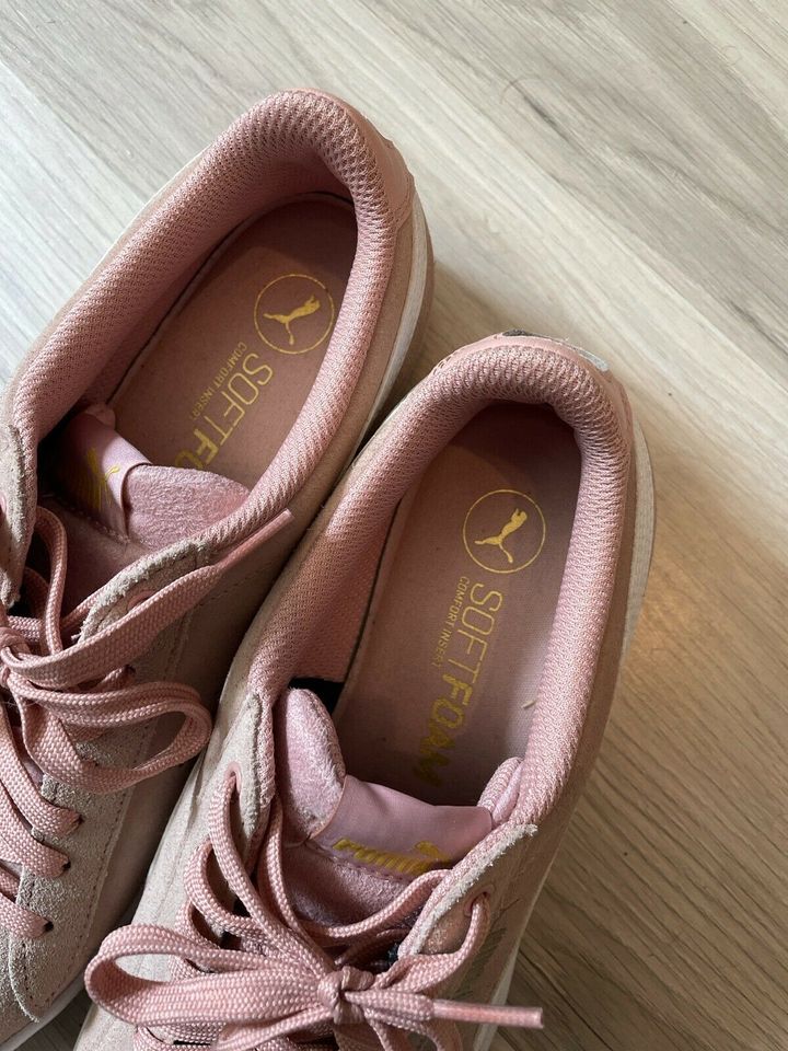 Puma Sneaker Turnschuhe Größe 41 rosa in Linsengericht