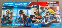 Playmobil Polizei City Action 70572 Bankräuber Motorrad Nordrhein-Westfalen - Grevenbroich Vorschau