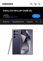 S 24 Ultra in lilafarbenes Titanium ‼️Fest Preis‼️ Bochum - Bochum-Mitte Vorschau