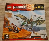 LEGO Ninjago 70593  Grüner Drachen  und Zubehör Düsseldorf - Derendorf Vorschau