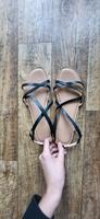 Sandalen Gr. 41 H&M Schnürung schwarz Nordrhein-Westfalen - Iserlohn Vorschau