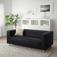 Klippan 2er Sofa von Ikea in schwarz Dresden - Löbtau-Nord Vorschau