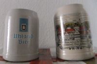 2 x Bierkrug Brauerei Uhland Bier Geislingen Bier Krug Glocke Baden-Württemberg - Geislingen an der Steige Vorschau