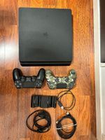 PS4 Slim + 2 Controller + Festplatte Hessen - Bad Vilbel Vorschau