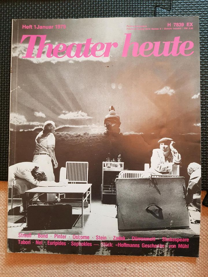 Theater heute Zeitschrift 1976-1979 in Berlin