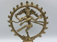 Bronze Skulptur, Statue, Shiva, vergoldet, mit Goldbemalung Hessen - Fürth Vorschau