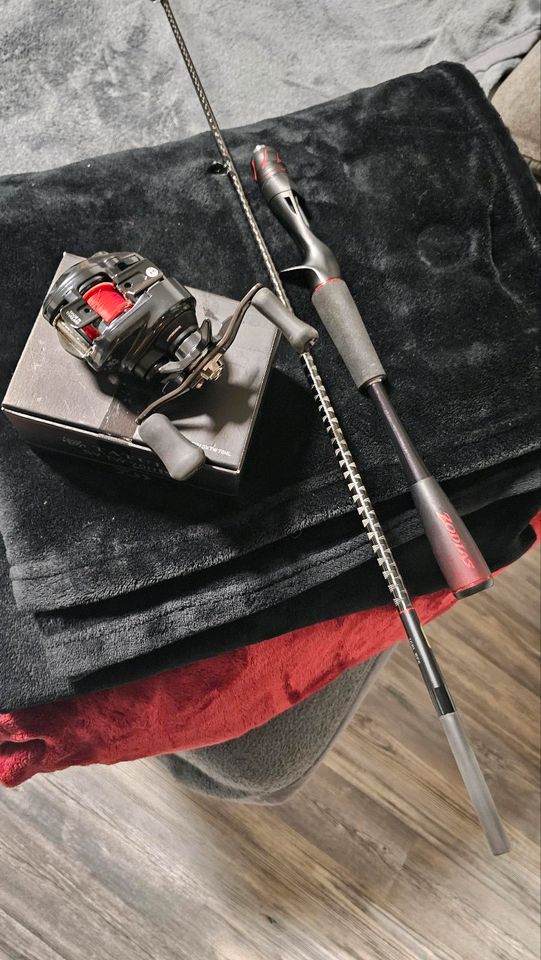 Shimano Zodias 2,03 Baitcaster + Daiwa Tatula in Unna