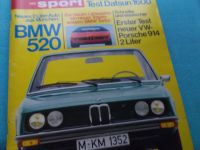 ++ BMW 520 // VW PORSCHE 914 ++ TEST in AUTOMAGAZIN 1972 Koblenz - Urbar Vorschau