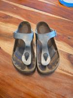 Birkenstock Gizeh Zehentrenner 35 Gold Matt Hessen - Biebertal Vorschau
