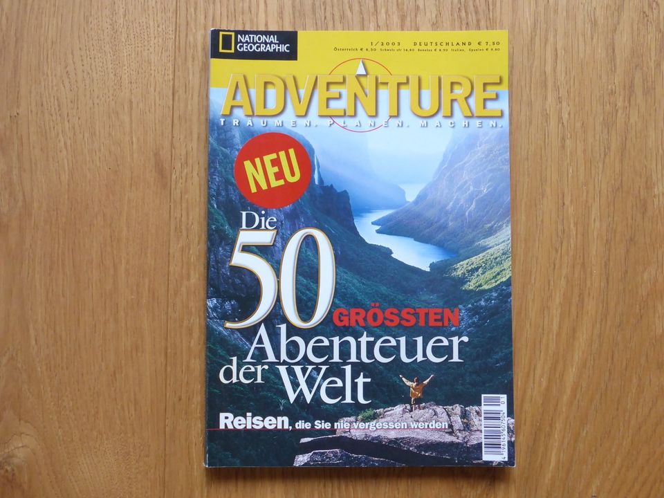 National Geographic - Ausgabe  ADVENTURE in Flintsbach am Inn