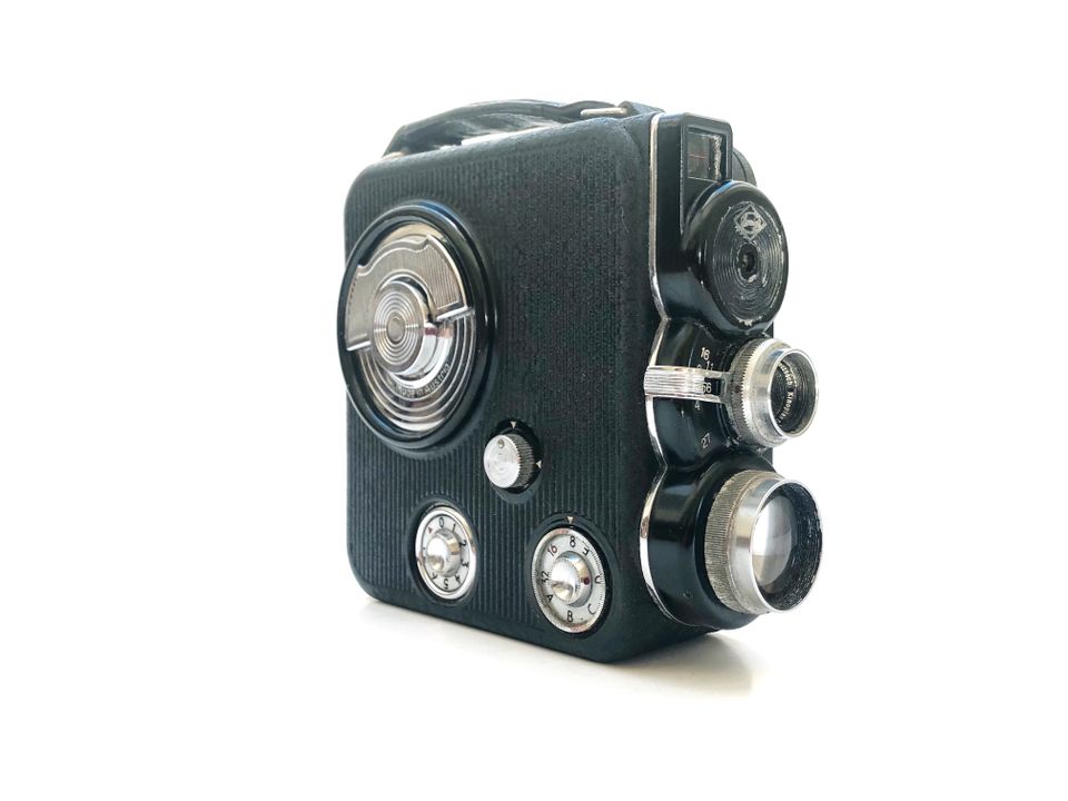 Eumig C3 Filmkamera Vintage mit original Ledertasche in Eichenau