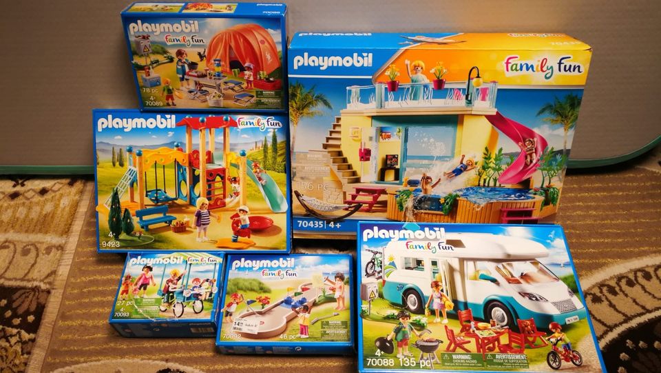 Playmobil Family fun - Verschiedene Spiele in Traunreut