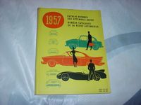 Autokatalog 1957 Schweiz Opel Buick Ford BMW Mercedes 300SL TOP Bayern - Velburg Vorschau