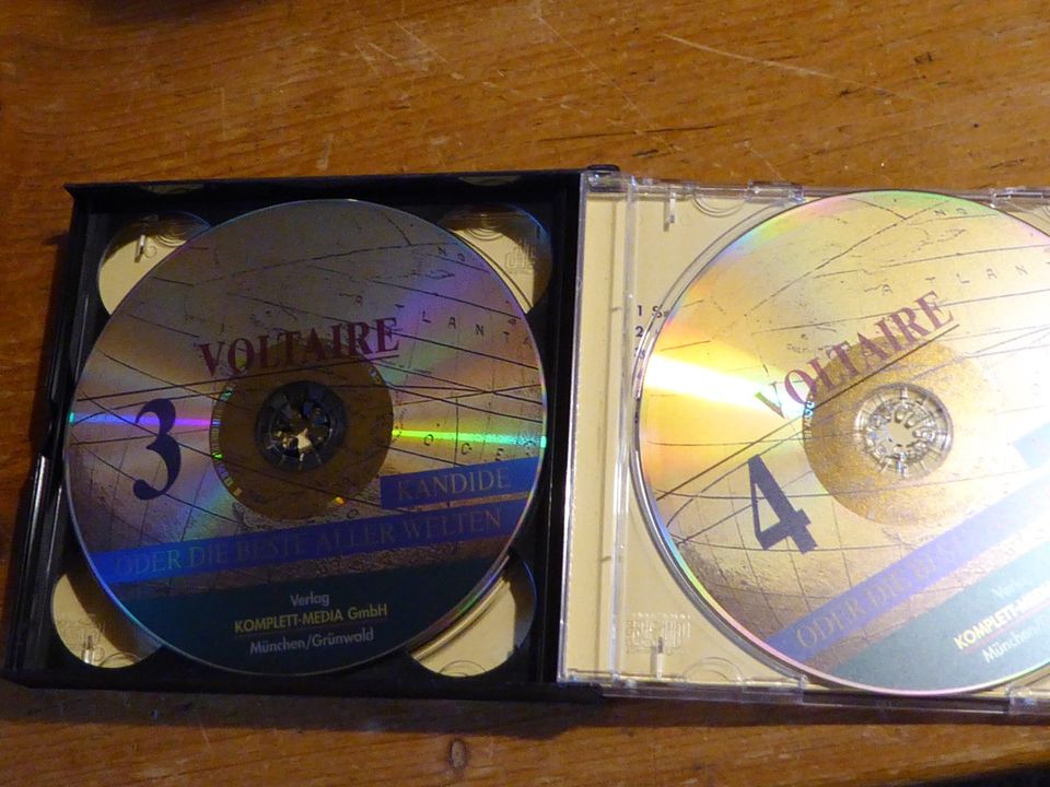 Voltaire, Candide oder die beste aller Welten. 4 CDs in Flammersfeld