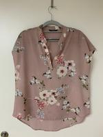 Shein Bluse Shirt Top 38 Blumen Blüten rosa Damen Hessen - Egelsbach Vorschau