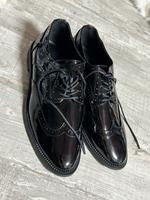 NEU Asos Lack Schuhe schnür Schuhe gr. 40 Uk 7 Brandenburg - Zossen Vorschau