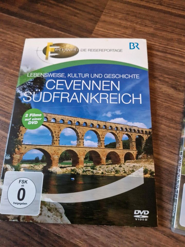 3 DVD 's Reisereportage Frankreich Rhonetal Süden Canal Midi in Nassau