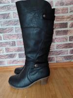 Rieker Stiefel schwarz gr.37 neuwertig. Hessen - Dornburg Vorschau