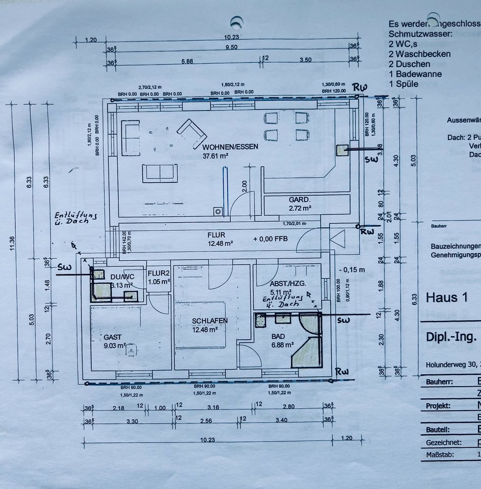 Haus/Bungalow mit Carport + Abstellraum. Doppel- Erwerb möglich. in Warnitz