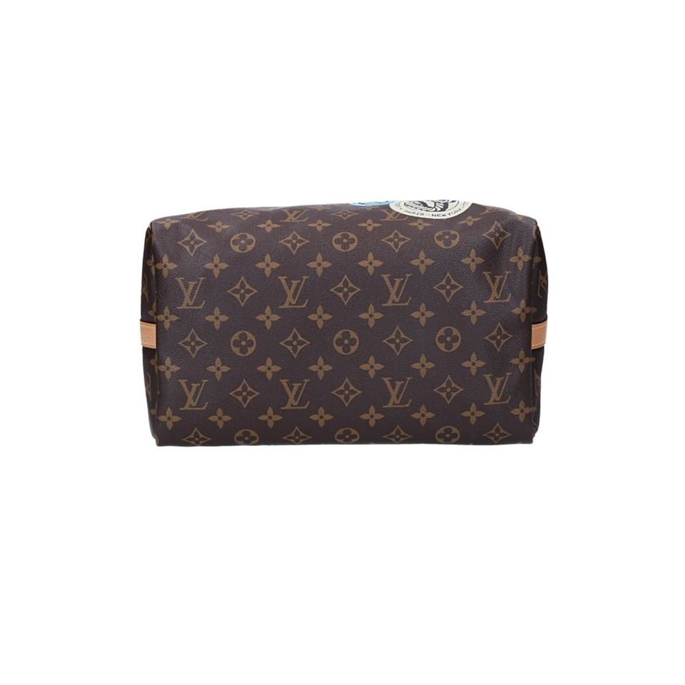 LOUIS VUITTON SPEEDY 30 NM HANDTASCHE AUS MONOGRAM WORLD TOUR in Darmstadt